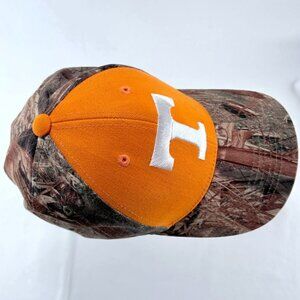 NCAA University of Tennessee Vols Orange & Camo Mens Strapback Baseball Cap Hat